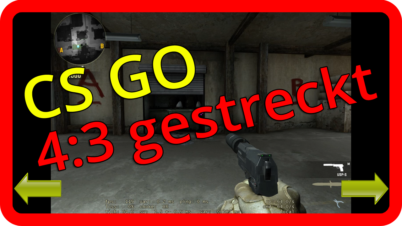 CS GO 4:3 stretched / gestreckt einstellen Tutorial – AMD Radeon Windows 10 – Vorteile/Nachteile>
</div>
<div style=