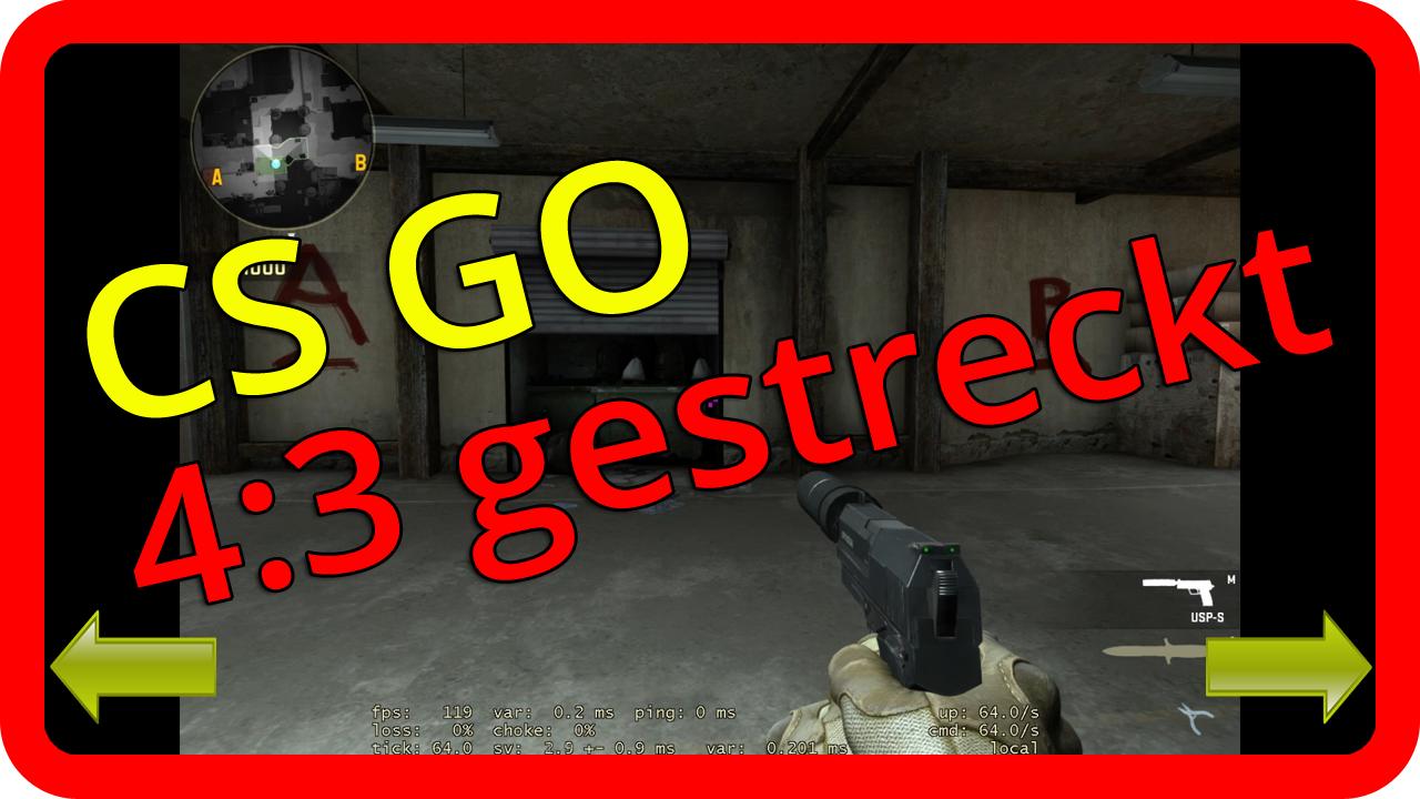 CS GO 4:3 stretched / gestreckt einstellen Tutorial – AMD Radeon Windows 10 – Vorteile/Nachteile>
                                </div>
                                <div style=